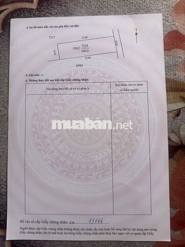 Lô đất thổ cư khu vực kim phát hoà hiệp