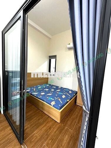 CĂN HỘ 1 PHÒNG NGỦ CÓ BAN CÔNG FULL NỘI THẤT NGAY CẦU TRUNG LƯƠNG