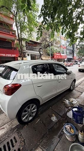 Bán xe ô tô Mitsubishi Mirage 2015 màu trắng