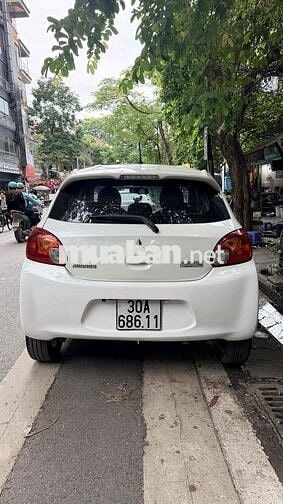 Bán xe ô tô Mitsubishi Mirage 2015 màu trắng