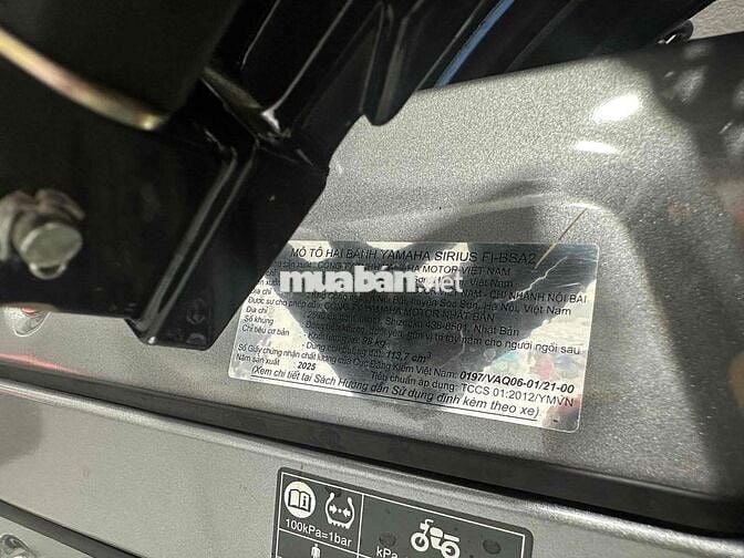 YAMAHA Sirius Fi 2025 - Đúng 166km ( Như Xe Mới )