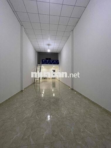 Cho thuê nhà (4m x 20m) có gác trệt trống suốt hẻm xe tải