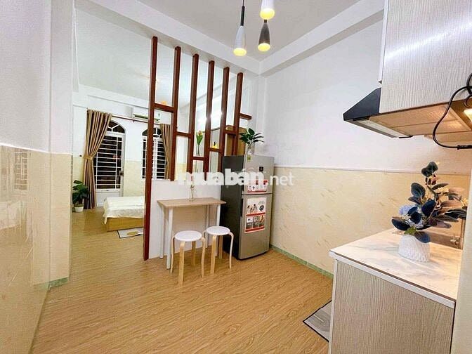 Cho thuê studio bancol 35m2 - máy giặt riêng Lý Chính Thắng Q3