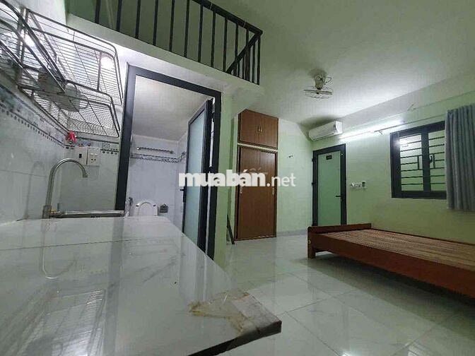 🔥PHÒNG GÁC SẴN NỘI THẤT NGAY KHU HOÀNG HOA THÁM_GẦN GA T3_ETOWN