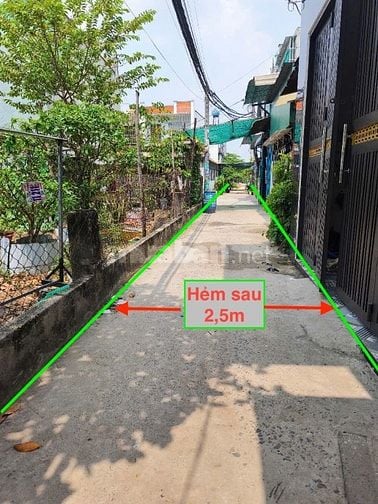 Bán lô đất 2 mặt tiền DT 1321m2 full thổ cư, kdc hiện hữu thông thoáng