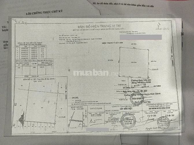 Bán lô đất 2 mặt tiền DT 1321m2 full thổ cư, kdc hiện hữu thông thoáng
