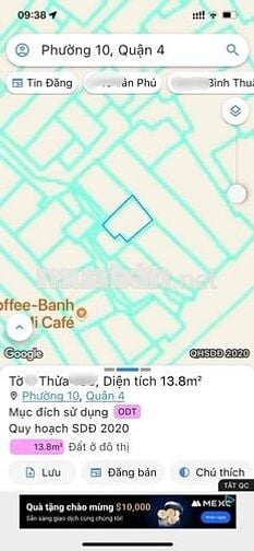 Bán nhà SHR nhỏ xinh Đoàn Văn Bơ – trệt lầu – giá 1.4 tỷ