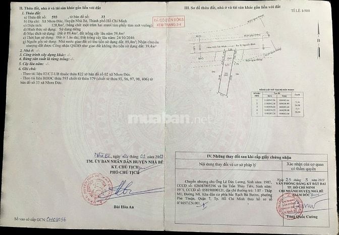 Bán Nhà Hẻm 1651 Lê Văn Lương, Xã Nhơn Đức, Nhà Bè – Đường Nhựa 12m