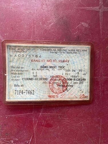 Honda Dream Thái 2000 Bs Bến Tre