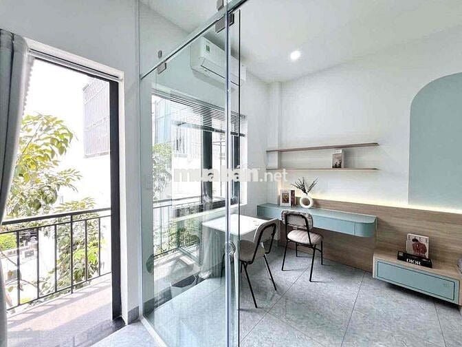 CĂN HỘ BAN CÔNG THOÁNG SÁNG MÁY GIẶT RIÊNG NGUYỄN CỬU VÂN SÁT QUẬN 1