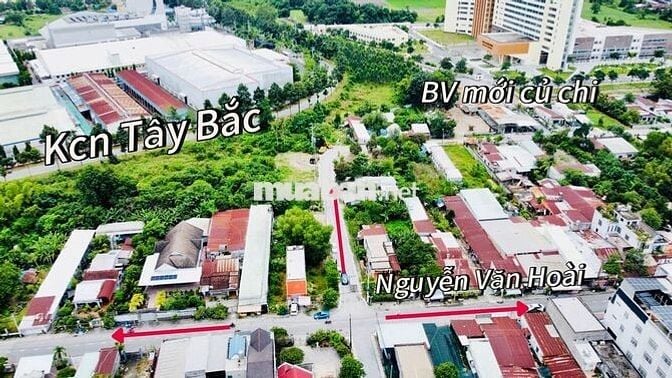 CHÚ NAM GỬI BÁN GIÚP LÔ ĐẤT 210M2 NGANG 10M SAU LƯNG BV ĐA KHOA CỦ CHI