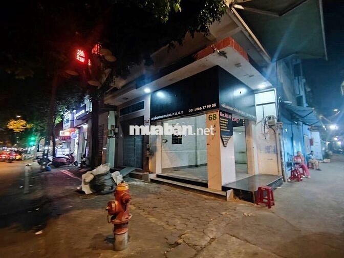 Cho Thuê MB góc 2MT Lãnh Binh Thăng Q11, gần 3/2–Lê Đại Hành, Giá 12tr