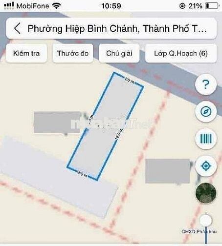Giảm 300tr - Đất Hiệp Bình Chánh Thủ Đức - Hẻm xe hơi - Chỉ 4.59 tỷ