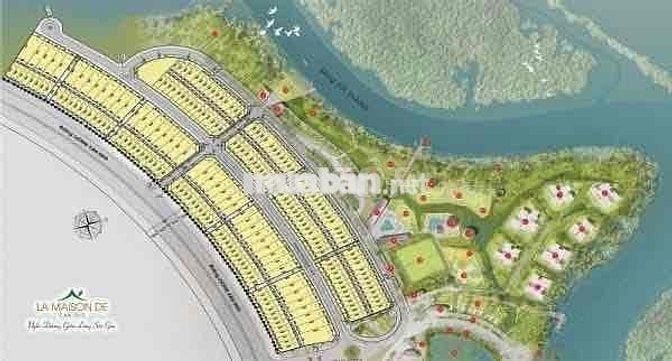 BÁN ĐẤT BIỆT THỰ LA MAISON DE CẦN GIỜ ĐƯỜNG LƯƠNG VĂN NHO NGAY METRO