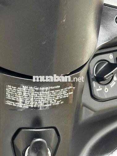 Honda Vision 2024 mẫu mới khoá thông minh bs 43 .
