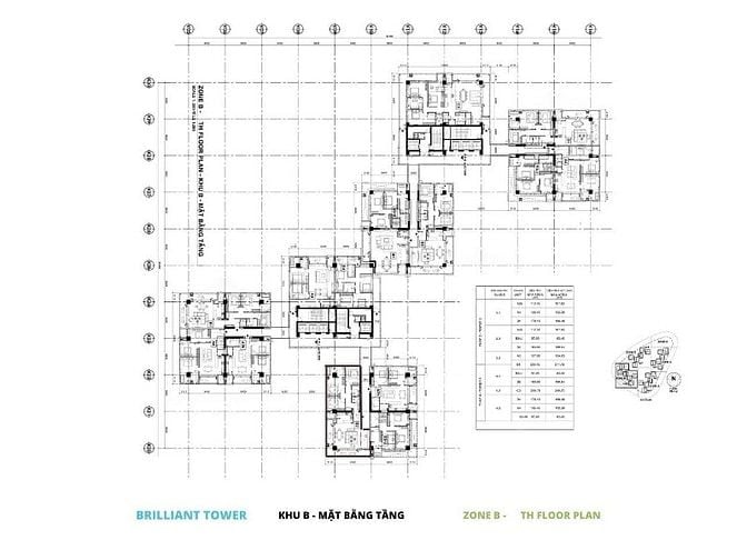 Căn hộ bán tại Diamond Island tháp Brilliant 2 phòng ngủ 101m2