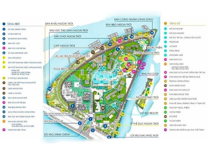 Căn hộ bán tại Diamond Island tháp Brilliant 2 phòng ngủ 101m2