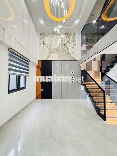 LÊN SÓNG NHÀ PHỐ SIÊU ĐẸP ĐƯỜNG PHAN HUY ÍCH, P12, GV,HCM 82M2, 7.2 TỶ