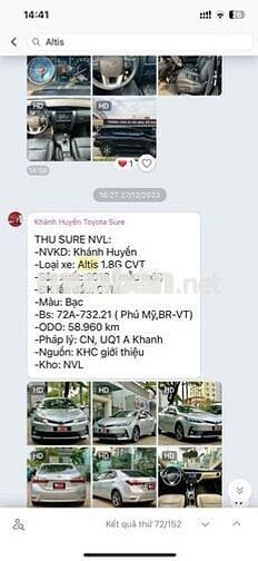 Toyota Vios 1.5G bản full 2019 giá thương lượng