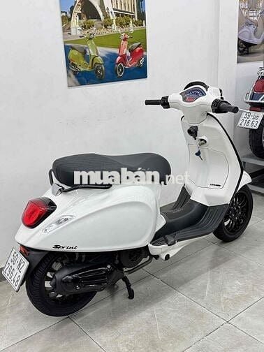 Vespa sprint 2019ABS đèn lét bstp ,chính chủ
