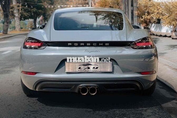 Porsche 718 Cayman 2017 - Xanh ánh kim Option 1.2T