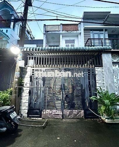 BÁN NHÀ QUẬN 12 HẺM XE HƠI ĐƯỜNG HUỲNH THỊ HAI NHÀ 2 TẦNG DT 4 X 20