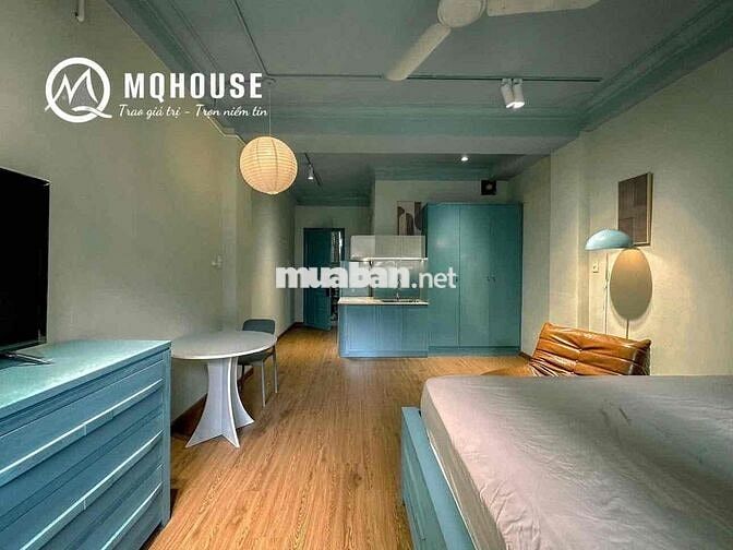 Căn Hộ Sang Xịn Ngay Vòng Xoay Dân Chủ, Ban Công, Đủ Nội Thất,