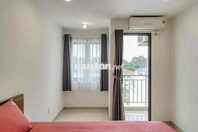 1 PHÒNG NGỦ, MẶT TIỀN THÀNH THÁI, BAN CÔNG, TẦNG HẦM XE, THANG MÁY