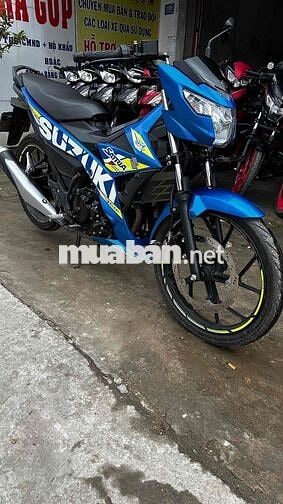 Satria 150 xanh đen 2019 ( hỗ trợ góp )