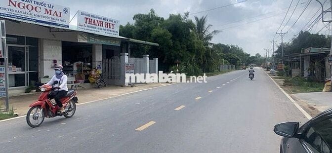 LÔ ĐẤT 500m2 MT ĐƯỜNG NHỰA CÂY DA, SỔ RIÊNG, DÂN CƯ ĐÔNG, GIÁ 1,6 TỶ