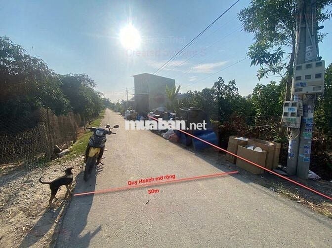 18m ngang 2 mặt tiền nhựa. Ngay KCN Phước Đông. 2,85 tỷ