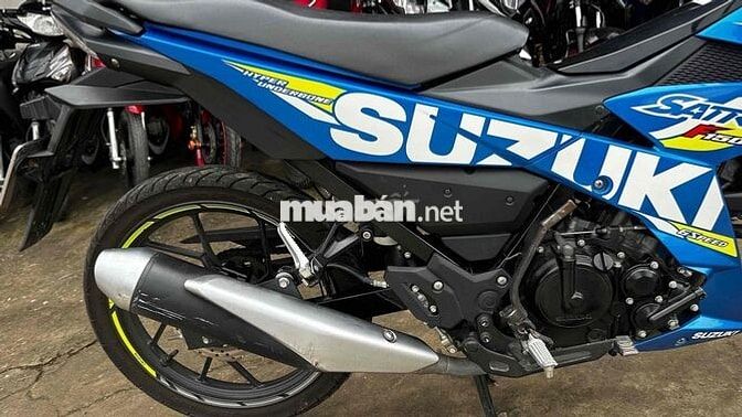 Satria 150 xanh đen 2019 ( hỗ trợ góp )