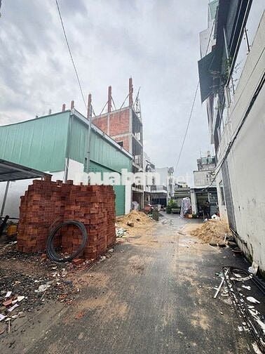 Đất Thổ Cư, Mã Lò, 104m2, Nở Hậu, Hẻm Xe Hơi, Xây Dựng 5 Tầng, 5.79 Tỷ