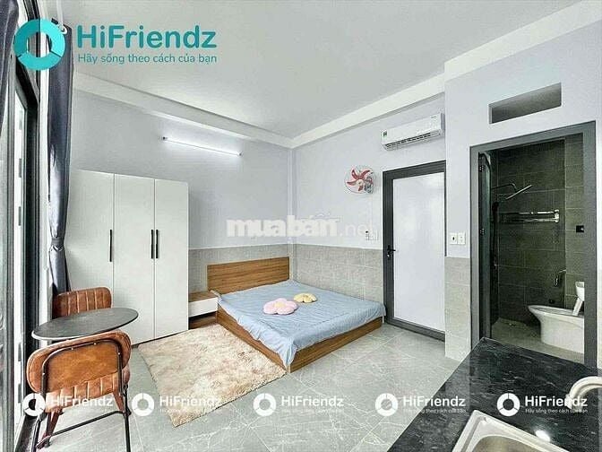 Khu Bảy Hiền - Studio 28m2 - Ban Công - Full Nội Thất - Tân Bình