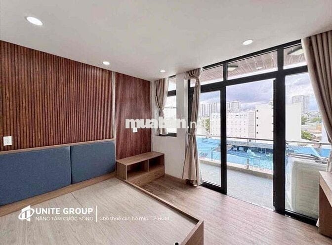 STUDIO BAN CÔNG NỘI THẤT CAO CẤP TRUNG TÂM Q7. SÁT LOTTE, Q1, Q4, Q8