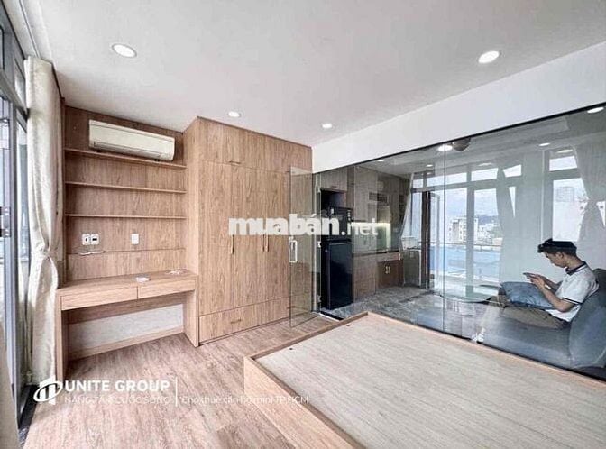 STUDIO BAN CÔNG NỘI THẤT CAO CẤP TRUNG TÂM Q7. SÁT LOTTE, Q1, Q4, Q8