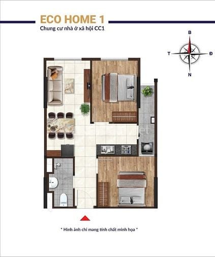 Sở hữu “NHÀ THÀNH PHỐ” cùng Eco Home 1 Phú Mỹ Chỉ Từ 600tr. 0942882192