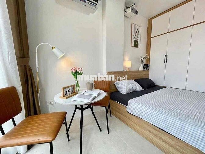 CHO THUÊ PHÒNG STUDIO BAN CÔNG - MÁY GIẶT RIÊNG