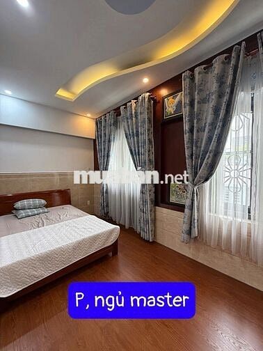 Nhà mới Xây khu vực gò vấp 1 trệt 1 lửng 3 lầu full nội thất