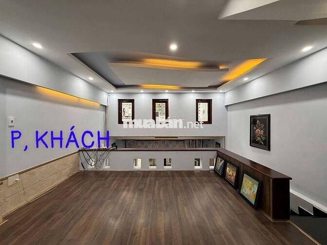 Nhà mới Xây khu vực gò vấp 1 trệt 1 lửng 3 lầu full nội thất