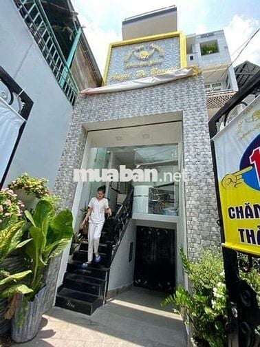 🌈🌈NHÀ MỚI MẶT TIỀN 4PN-3WC TRỆT 2 LẦU gần NGÃ TƯ PHÚ NHUẬN