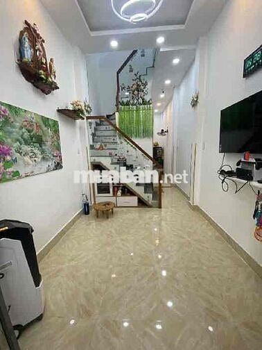 CHỈ 15M RA BÃI XE HƠI - HẺM RỘNG THÔNG THOÁNG - 2 TẦNG MỚI ĐÚC BTCT