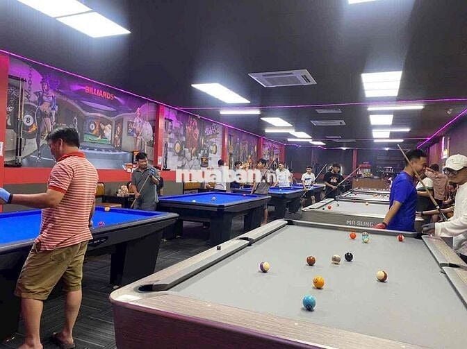 Sang quán Bida đang hoạt động khu đắc Lê Thị Hà Hóc Môn