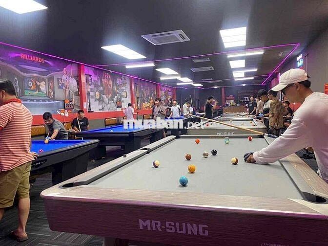 Sang quán Bida đang hoạt động khu đắc Lê Thị Hà Hóc Môn