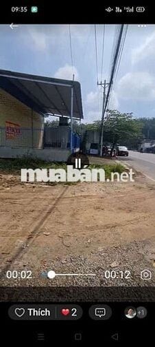 Đất sào giá rẻ đường ĐH-605 Chánh Phú Hòa 8.000m² giá 12,6 tỷ chốt KTL