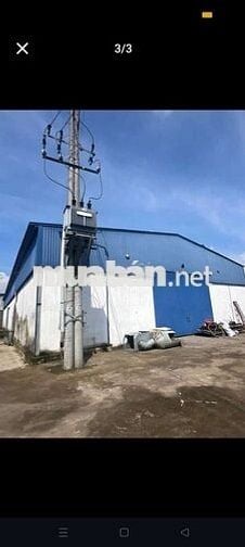 Xưởng cho thuê hóc môn có trạm điện 250