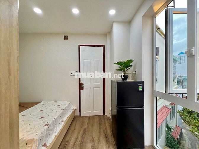 STUDIO MỚI NGAY SÂN BAY, CÔNG VIÊN LÊ THỊ RIÊNG FULL NT MÁY GIẶT RIÊNG