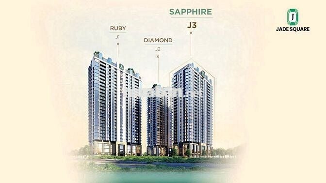 Jade Square, ck 13.5%, NH hỗ trợ 80% HTLS 0% 24 tháng