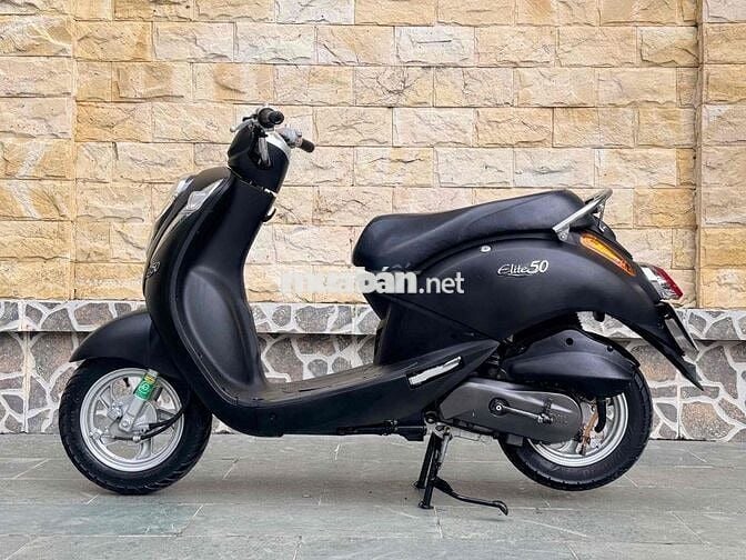 Elite 50cc đen nhám 2023 mới lướt zin 100%