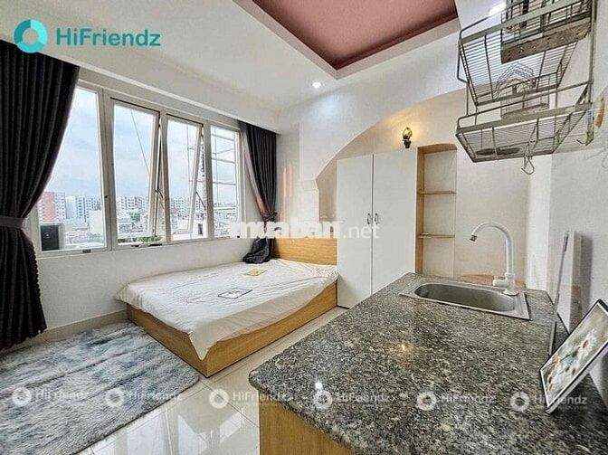 CHO THUÊ STUDIO CỬA SỔ FULL NỘI THẤT - ĐH CÔNG THƯƠNG - CELADON CITY